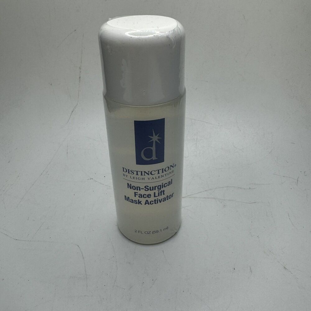 Distinction Non Surgical Face Lift Blue Peel Mask Activator 2 Fl Oz. NEW